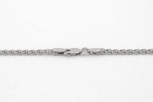 Серебряную цепочку бисмарк 61052 купить в магазине Самоцветы мира