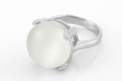 Серебряное кольцо с улекситом 61299 купить в магазине Самоцветы мира