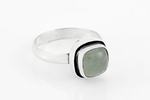 Серебряное кольцо с бериллом 61380 купить в магазине Самоцветы мира