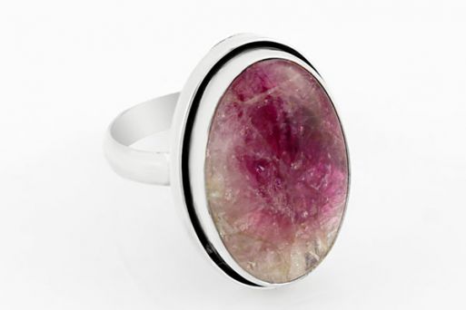 Серебряное кольцо с турмалином 64520 купить в магазине Самоцветы мира