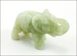 Оникс фигурка слон 3х5см.св.зеленый